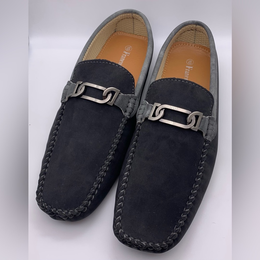 NIB Franco Vanucci Slip-on Dress Shoes Men's 10
